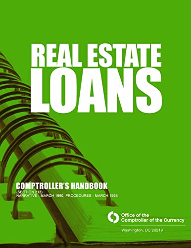 Stock image for Real Estate Loans Comptroller's Handbook Section 213 for sale by Lucky's Textbooks