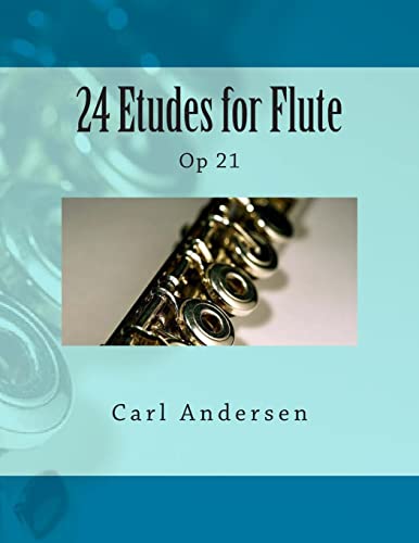 9781505272710: 24 Etudes for Flute: Op 21