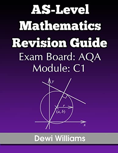 9781505421064: AS-Level Mathematics Revision Guide (AQA C1)
