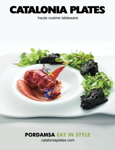 9781505460407: Catalonia Plates Colorful: Haute cuisine tableware catalog