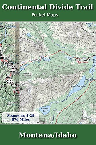 Beispielbild fr Continental Divide Trail Pocket Maps Montana/Idaho zum Verkauf von Revaluation Books