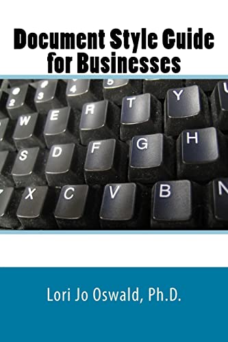 9781505701104: Document Style Guide for Businesses