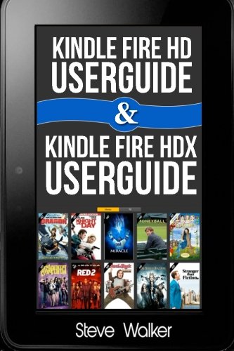 9781505815764: Kindle Fire HD User Guide: & Kindle Fire HDX User Guide 2 in 1 Box set