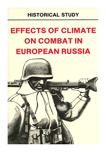 Beispielbild fr Effects of Climate on Combat in European Russia zum Verkauf von HPB-Red