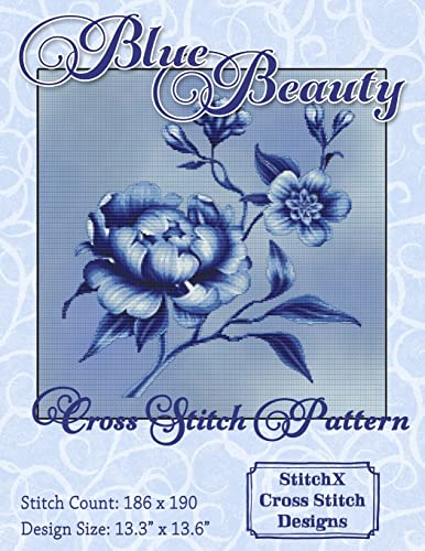 9781506148724: Blue Beauty Cross Stitch Pattern
