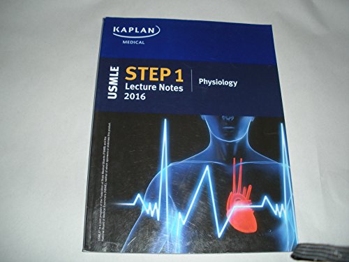 Stock image for Kaplan Medical USMLE Step 1 Lecture Notes 2016 Physiology for sale by Gulf Coast Books