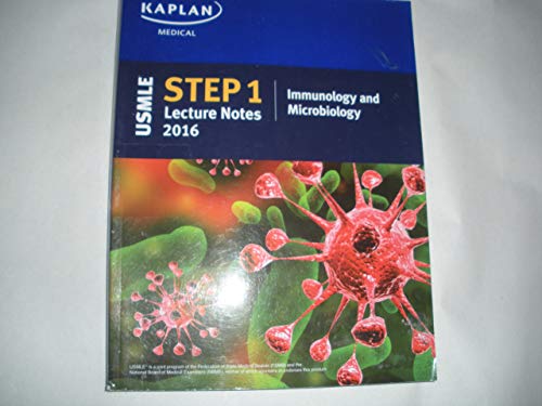 Stock image for Kaplan Medical USMLE Step 1 Lecture Notes 2016 Immunology and Microbiology [Paperback] Kaplan for sale by Better World Books