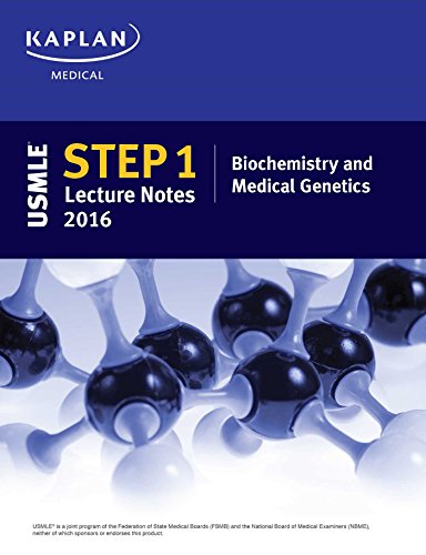 Stock image for USMLE Step 1 Lecture Notes 2016: Biochemistry and Medical Genetics (Kaplan Test Prep) for sale by HPB-Red