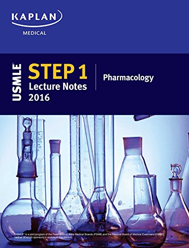 9781506200460: USMLE Step 1 Lecture Notes 2016: Pharmacology (Kaplan Test Prep)