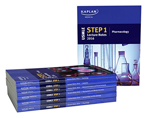 9781506200491: USMLE Step 1 Lecture Notes 2016: 7-Book Set (Kaplan Test Prep)