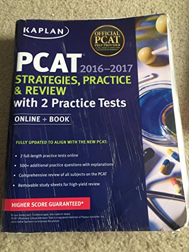 Imagen de archivo de Kaplan PCAT 2016-2017 Strategies, Practice, and Review with 2 Practice Tests: Online + Book (Kaplan Test Prep) a la venta por BookHolders