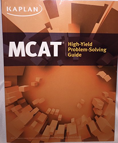 9781506200972: Kaplan MCAT High Yield Problem Solving Guide - New Edition for 2016 Test - MM5055F