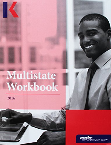 Beispielbild fr KAPLAN PMBR Multistate Workbook (Practice Questions & Answers 2016) zum Verkauf von HPB-Red