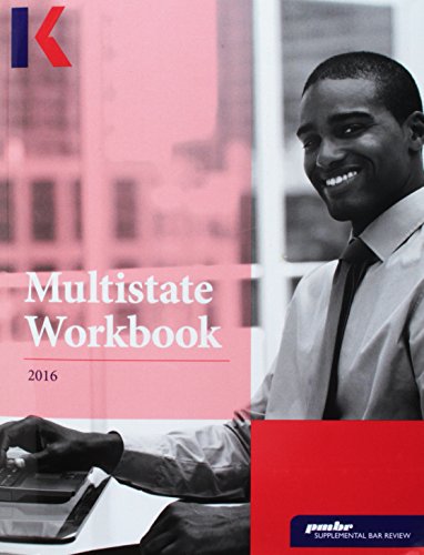 Stock image for KAPLAN PMBR Multistate Workbook (Practice Questions & Answers 2016) for sale by HPB-Red