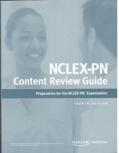 Stock image for NCLEX-PN Content Review Guide 4th edition for sale by Better World Books