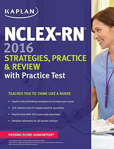 Imagen de archivo de NCLEX-RN 2016 Strategies, Practice and Review with Practice Test a la venta por Better World Books: West