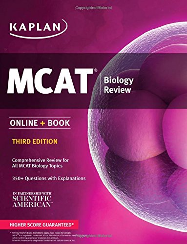 Beispielbild fr MCAT Biology Review : Online + Book zum Verkauf von Better World Books