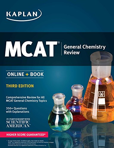 Imagen de archivo de MCAT General Chemistry Review: Online + Book (Kaplan Test Prep) a la venta por SecondSale
