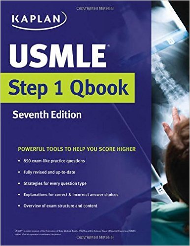 9781506207384: Kaplan Medical USMLE Step 1 Qbook including Test-Taking and Study Strategies Guide