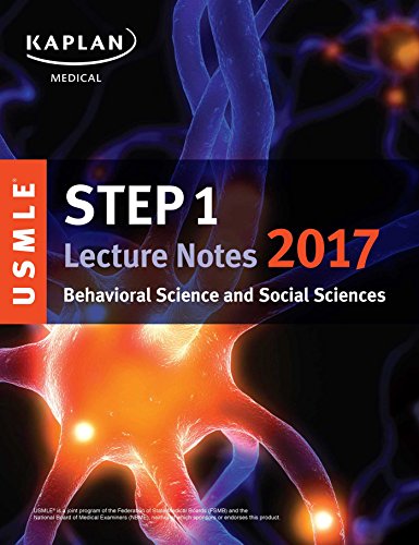 Beispielbild fr USMLE Step 1 Lecture Notes 2017: Behavioral Science and Social Sciences (USMLE Prep) zum Verkauf von medimops