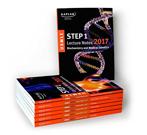 Beispielbild fr USMLE Step 1 Lecture Notes 2017: 7-Book Set (Kaplan Test Prep) zum Verkauf von BooksRun