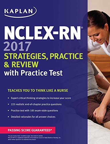 Beispielbild fr NCLEX-RN 2017 Strategies, Practice and Review with Practice Test zum Verkauf von Better World Books: West