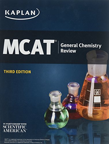 Stock image for Kaplan MCAT General Chemistry Review 3rd Edition for sale by SecondSale