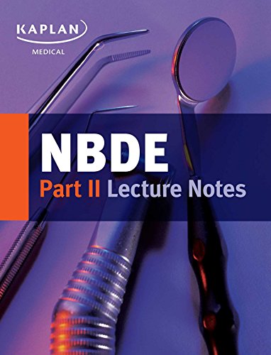 Imagen de archivo de NBDE Part II Lecture Notes (Kaplan Test Prep) a la venta por Majestic Books