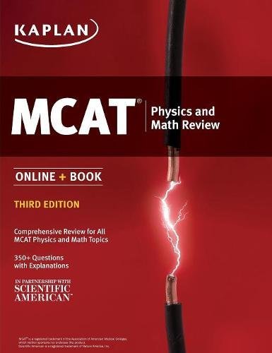 9781506220369: MCAT Physics and Math Review: Online + Book