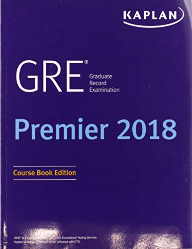 9781506220406: Kaplan GRE Premier 2018 Graduate record Examination
