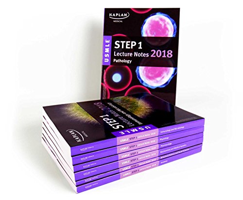 Beispielbild fr USMLE Step 1 Lecture Notes 2018: 7-Book Set (Kaplan Test Prep) zum Verkauf von BooksRun