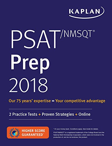 Imagen de archivo de PSAT/NMSQT Prep 2018: 2 Practice Tests + Proven Strategies + Online (Kaplan Test Prep) a la venta por Orion Tech