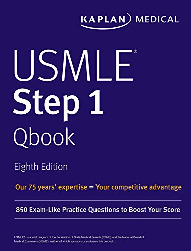 Stock image for USMLE Step 1 Qbook: 850 Exam-Like Practice Questions to Boost Your Score (USMLE Prep) for sale by Starx Products