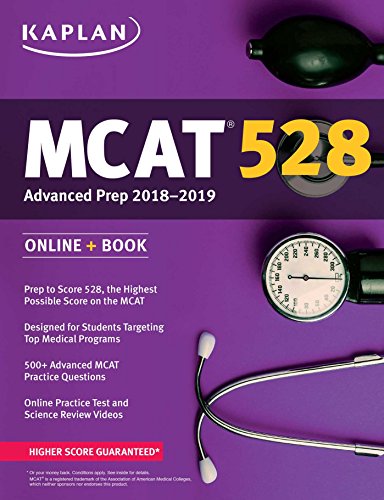 Beispielbild fr MCAT 528 Advanced Prep 2018-2019: Online + Book (Kaplan Test Prep) zum Verkauf von SecondSale