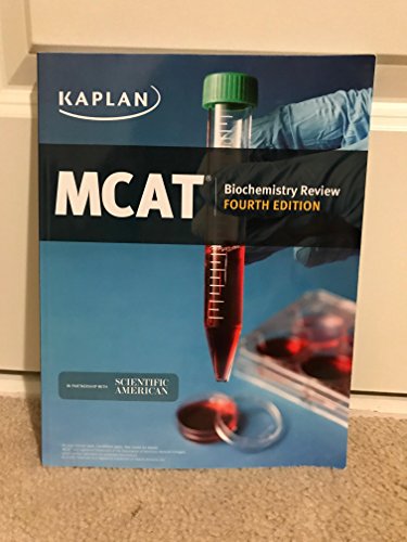 Stock image for MCAT Biochemistry Review 4th Edition for sale by Better World Books: West