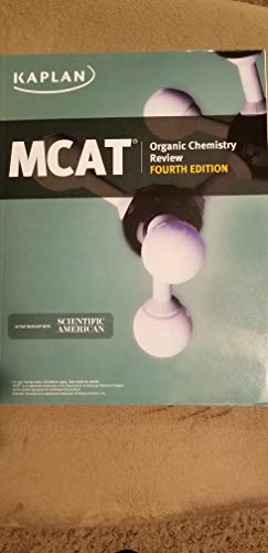 Stock image for MCAT Organic Chemistry Review for sale by BookHolders