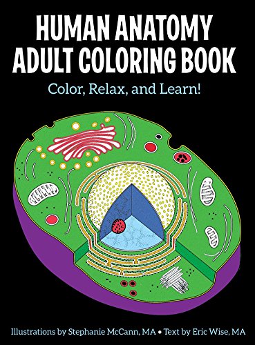 9781506225586: Human Anatomy Adult Coloring Book: Color, Relax, and Learn!