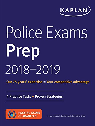 Beispielbild fr Police Exams Prep 2018-2019 : 4 Practice Tests + Proven Strategies zum Verkauf von Better World Books