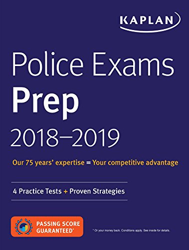 9781506229690: Kaplan Police Exams Prep 2018-2019: 4 Practice Tests + Proven Strategies
