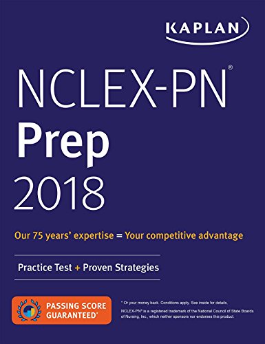 Beispielbild fr NCLEX-PN Prep 2018 : Practice Test + Proven Strategies zum Verkauf von Better World Books