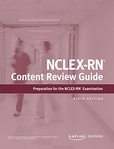 Stock image for NCLEX-RN Content Review Guide (Kaplan Test Prep) for sale by Hawking Books