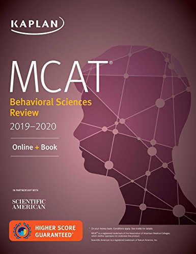 Imagen de archivo de MCAT Behavioral Sciences Review 2019-2020: Online + Book (Kaplan Test Prep) a la venta por SecondSale