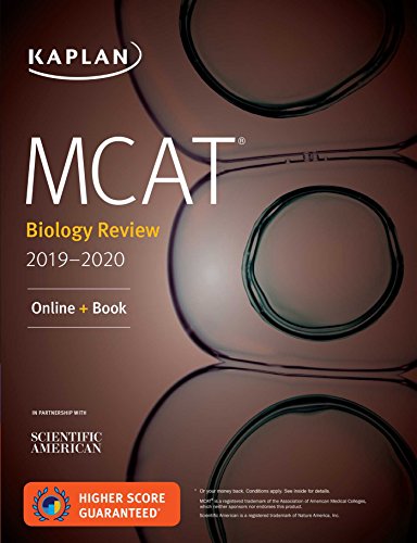 

MCAT Biology Review 2019-2020: Online + Book (Kaplan Test Prep)