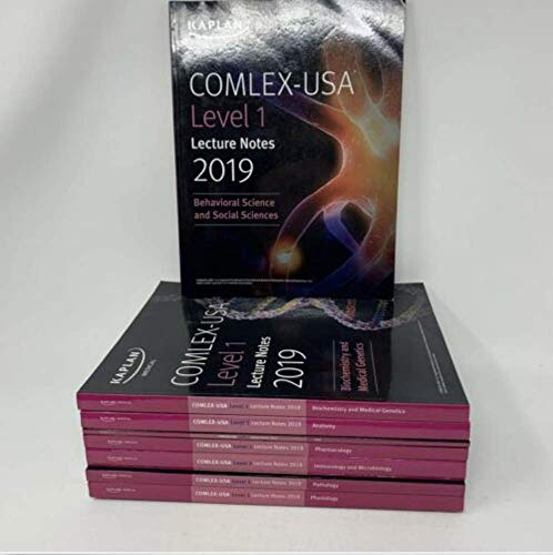 Imagen de archivo de COMLEX-USA Level One Lecture Notes Series a la venta por Better World Books