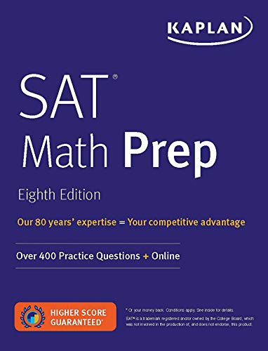 9781506236834: Kaplan SAT Math Prep: Over 400 Practice Questions + Online