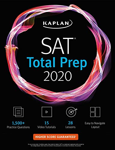 Stock image for SAT Total Prep 2020 : 5 Practice Tests + Proven Strategies + Online + Video for sale by Better World Books