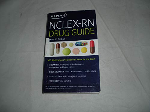 Stock image for NCLEX-RN Drug Guide 7th Edition for sale by SecondSale