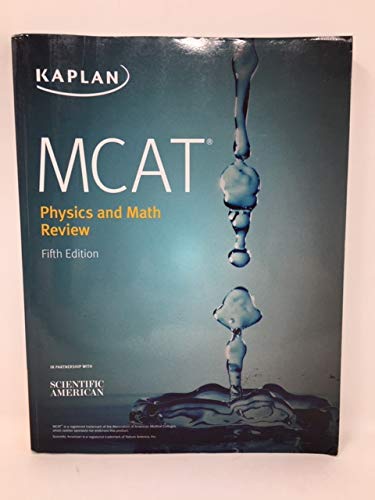 Stock image for MCAT Physics and Math Review- 5th edition for sale by BooksRun