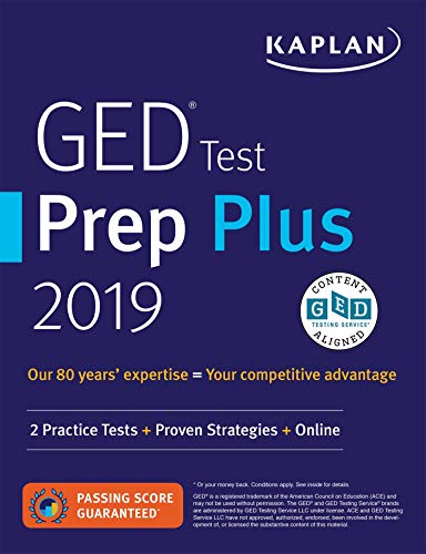 Stock image for GED Test Prep Plus 2019: 2 Practice Tests + Proven Strategies + Online for sale by ThriftBooks-Atlanta