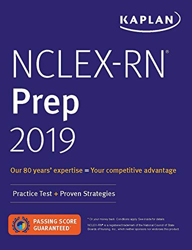Stock image for NCLEX-RN Prep 2019: Practice Test + Proven Strategies (Kaplan Tes for sale by Hawking Books